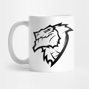 Rockzillah Black Mug